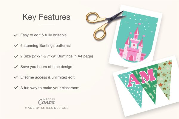 Winter Wonderland Classroom Bulletin Board Bunting & Banners - Holiday Themes 2