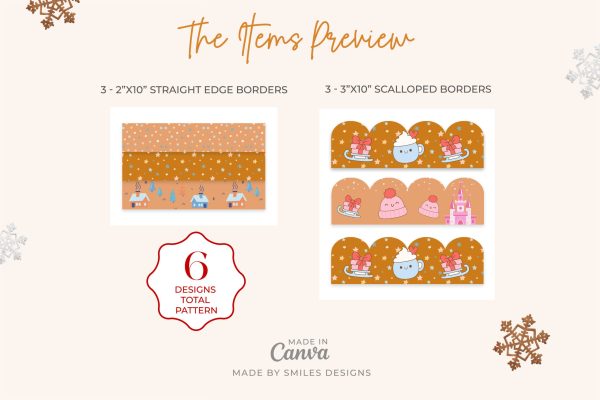 single product page design_Winter Wonderland Classroom Bulletin Board Borders Classroom Decor_V5-3