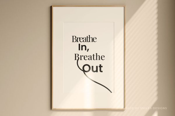 Short & Minimalist Concepts, Breathe In, Breathe Out, Neutral Smiles Home Series Vol.1 (Vertical – Living Room)_5