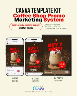 Coffee Shop Promo Kit – Canva Templates for Cafes & Small Restaurants_0002