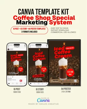 Coffee Shop Special Kit – Canva Templates for Cafes & Small Restaurants_0002
