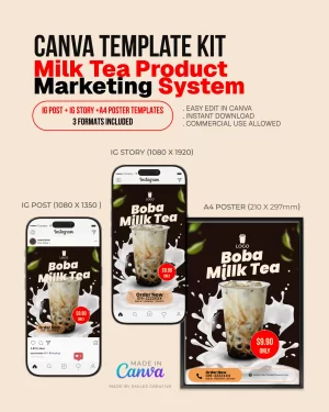 Milk Tea Product Kit – Canva Templates for Cafes & Small Restaurants_0002