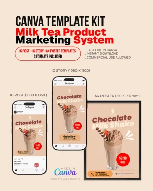 Milk Tea Product Kit – Canva Templates for Cafes & Small Restaurants_0003